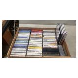(50) Assorted Cassette Tapes & (4) Assorted CDs