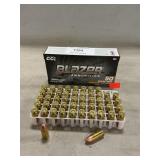 (50) Rounds Of Blazer 9mm Luger Ammo