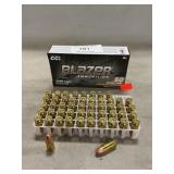 (50) Rounds Of Blazer 9mm Luger Ammo