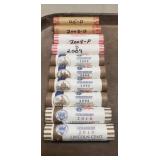 (10) Rolls (500) Assorted U.S. Pennies