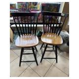 (2) Swivel Bar Stools