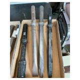 Demolition Hammer Ground Rod Driver & Chisels