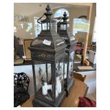 (2) Decorative Metal Lanterns