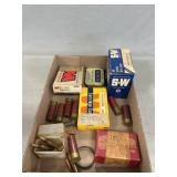 Lot Of Assorted Vintage Ammo, Empty Brass Shells