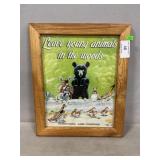 PA Game Commission Conservation Sign