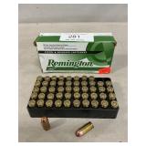 (50) Rounds Of Remington .380 Auto Ammo