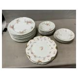 Assorted Haviland Limoges Plates & Saucers
