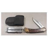 (1) Buck Knife & (1) Craftsman Muti-Tool