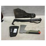 Gerber Gator Machete & Pack Hatchet