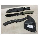 Ozark Trail Machete, Tactical Axe