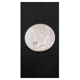 (1) 1922 U.S. Silver Peace One Dollar Coin