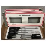 (3) 8 Pc. Screwdriver Sets (1 Set Has 1 Missing