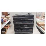 (5) Fisher Stereo System Components Including