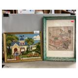 Framed Needlework
