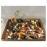 Lot Of Plastic Animals
