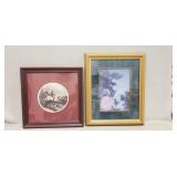(2) Framed Prints (11.5"×11.5" & 12"×14")