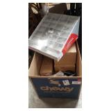 Box Lot Of Assorted Wood Working Parts, Hardware