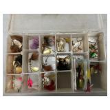 Case With Feathered Treble Hooks, Spinners &