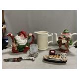 Fitz & Floyd Teapots, Pitcher, Kurt Adler