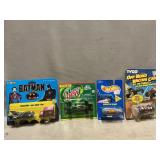 NIP Ertl Batmobile, Hot Wheels Blimp & Assorted