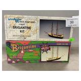 (2) Brigantine Basic Boat Kits