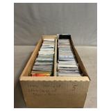 Box Of Assorted Football Cards