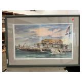 "Yacht Club At Stone Harbor" Signed & Numbered LE