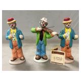 Flambro Emmett Kelly, Jr. Porcelain Figures