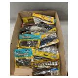 Lot Of Soft Rubber Fishing Bait