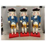 (3) Nutcrackers