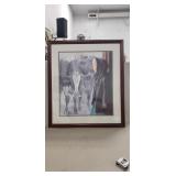 (1) Framed Print (26"×30")
