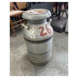 Metal Milk Can