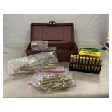 (15) Rounds Of .308 Win Ammo, 30-06 Spring. Empty