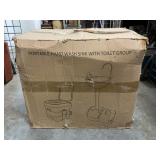 New In Box Portable Hand Wash Sink With Toilet