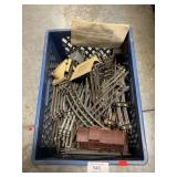 Crate Full Of Model Railroad Track
