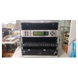 SKB10U Audio Rack Case Loaded w/ Behringer