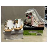 New Unworn Sam Edelman Pom Pom Flat Sandals,