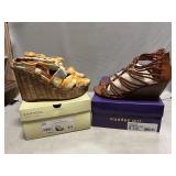 Madden Girl & Sonoma Wedge Sandals (Size 8.5)