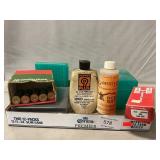 Lot With Ammo Organizers, Lead Balls, 12 Gauge