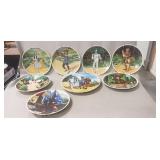 (8) Assorted "Wizard Of Oz" Collector Plates