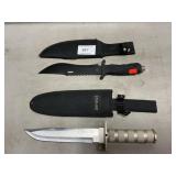 Camillus & Defender Xtreme Survival Knives