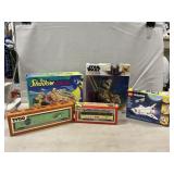 "Star Wars" 3-D Puzzle & Lego Set, HO Train Cars,