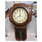 Landmark Regulator Wall Clock With Key