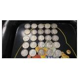 (25) U.S. Silver Eisenhower Dimes