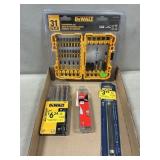 New DeWalt & Skil Bits, Ireland n Drill Guide