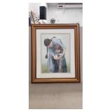 (1) Framed Print Signed By Kathleen Green &