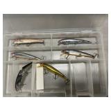 (6) Bomber Long A Jerkbaits In Case