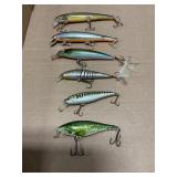 (6) Assorted Jerkbaits
