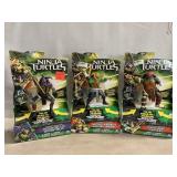 (3) NIP SpinMaster TMNT Figures (Raphael Missing