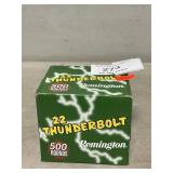 (500) Rounds Of Remington .22 Long Rifle Ammo